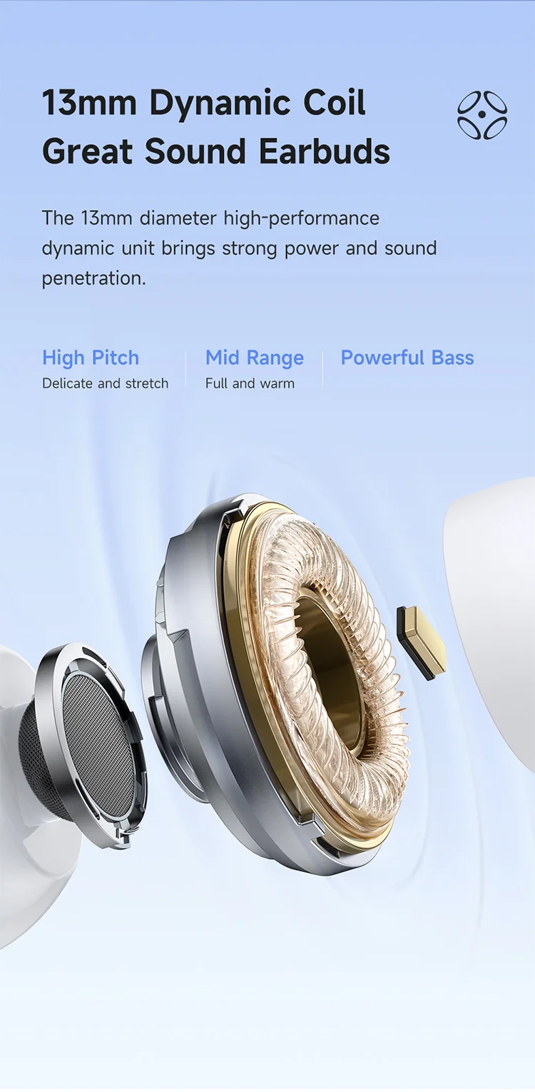 MCDODO HP-0041 In-Ear TWS Bluetooth-compatible Headphones Immersive Sound True Wireless Earbuds - Black 3