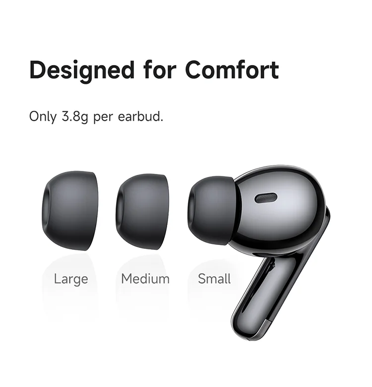 MCDODO HP-0041 In-Ear TWS Bluetooth-compatible Headphones Immersive Sound True Wireless Earbuds - Black 4