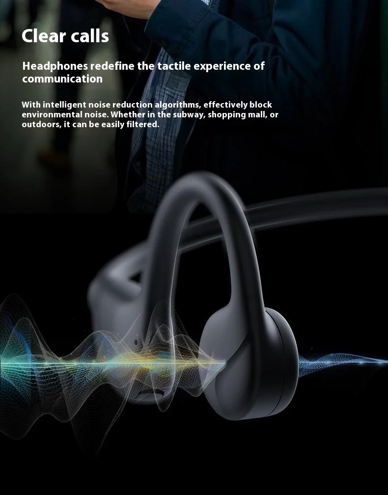 X3 Bone Conduction Headphones Open Ear Waterproof Wireless Headset for Sports Running 17