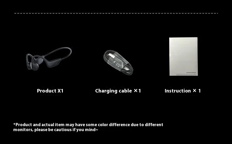 X3 Bone Conduction Headphones Open Ear Waterproof Wireless Headset for Sports Running 22