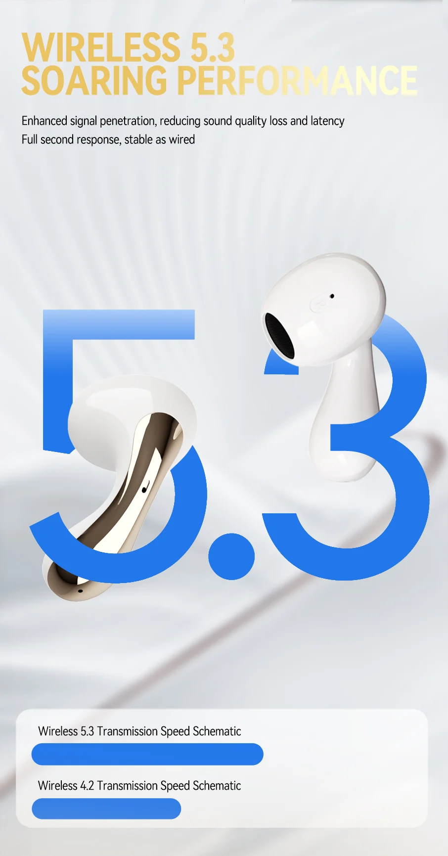 LX04 Bluetooth-compatible 5.3 Mini Earbuds Noise Reduction IPX5 Waterproof Wireless Headphones - Purple 11