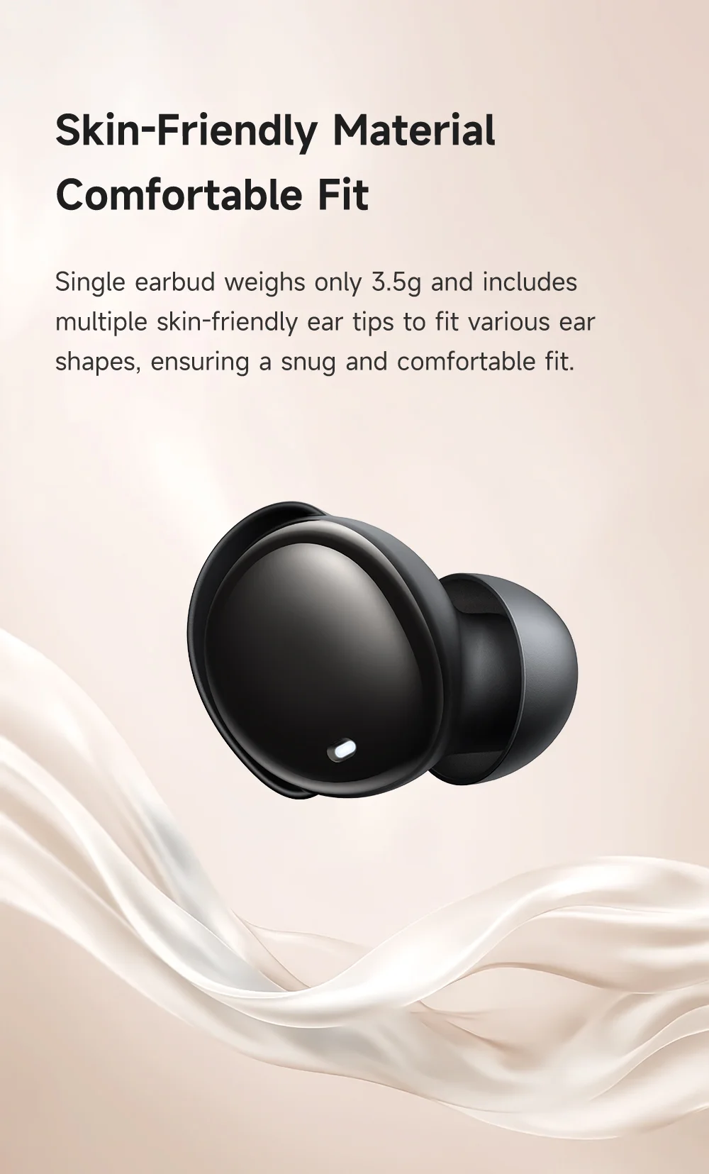 MCDODO HP-4490 D01 Series TWS Earphones BT 5.3 Wireless Sleep Headphones 10