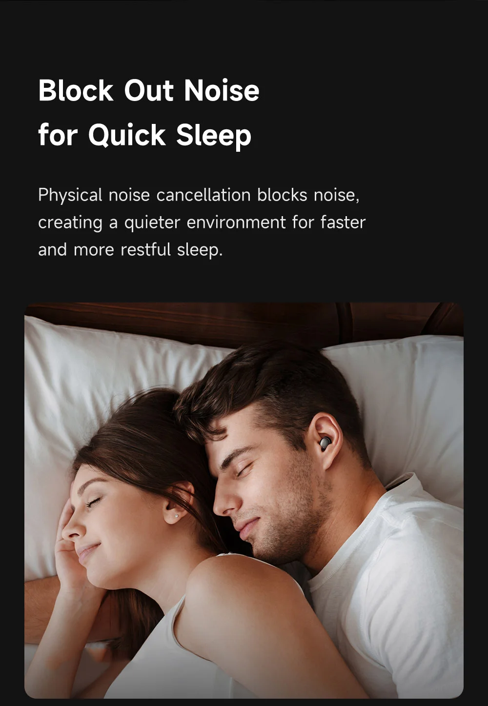 MCDODO HP-4490 D01 Series TWS Earphones BT 5.3 Wireless Sleep Headphones 7