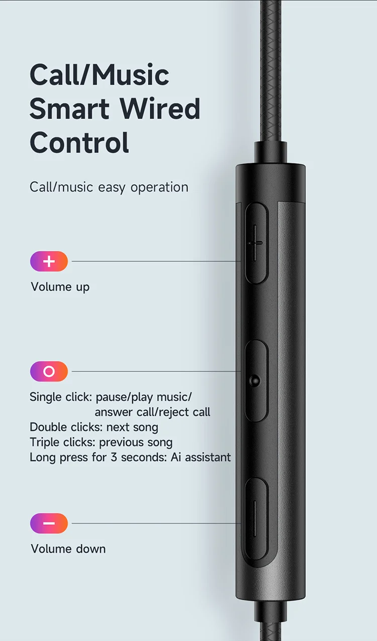 MCDODO HP-3490 MDD HiFi Stereo Wired Headphone Type-C Earphone with Mic and Volume Control - Black 8