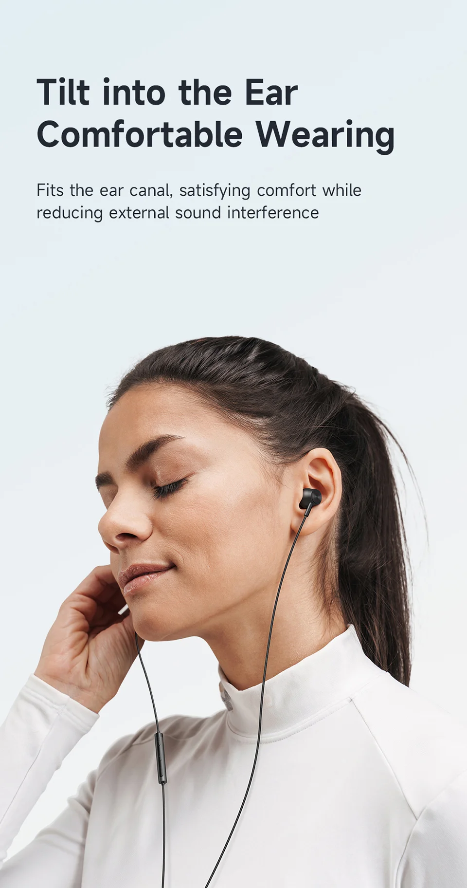 MCDODO HP-4070 Type-C Stereo Sound Wired Earphone HD Call Microphone Headphone 7