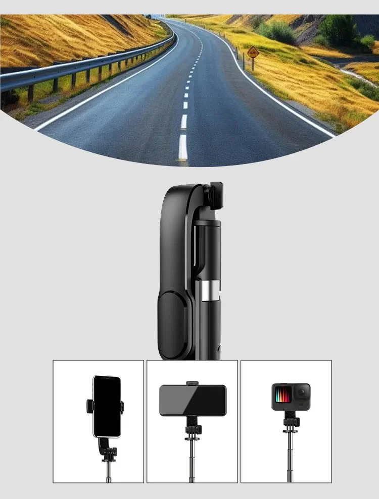 JMARY KT-219 6 Sections Extendable Selfie Stick Tripod Stand with Remote Control 12