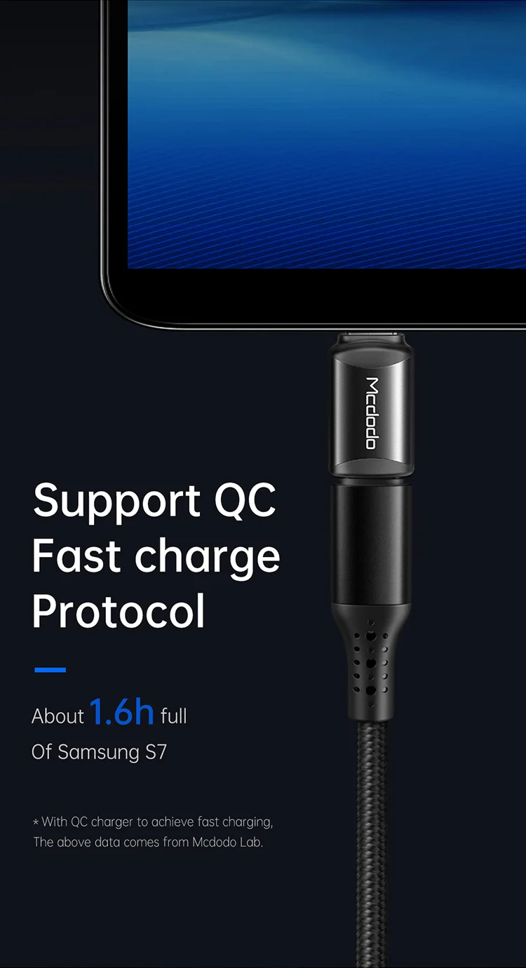 MCDODO OT-7690 Type-C to Micro USB OTG Adapter - Black 3