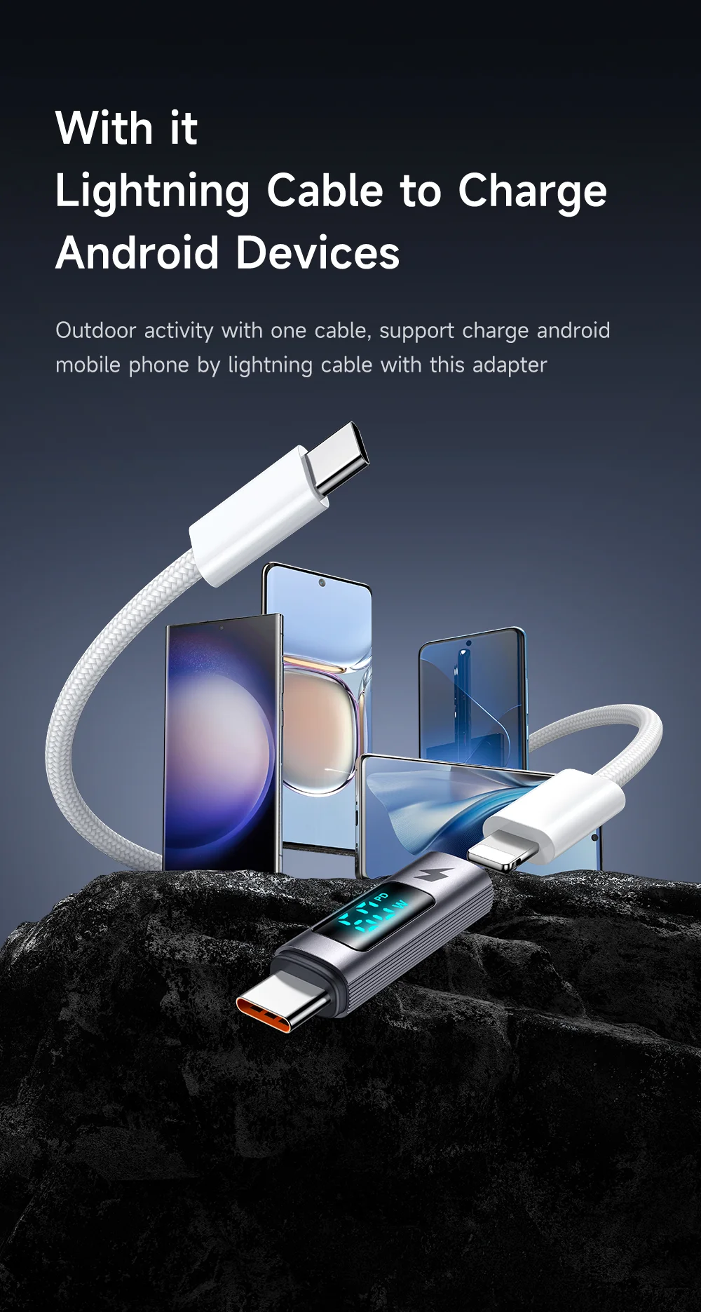 MCDODO OT-599 iP to USB-C Digital Display Charging Adapter 7