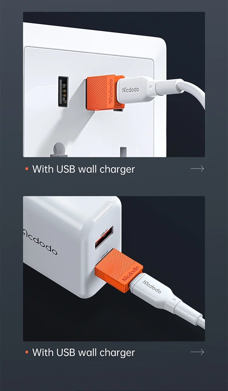 MCDODO MDD OT-6550 Type-C to USB-A OTG Adapter USB-C Female to USB 3.0 Male Connector Converter 3