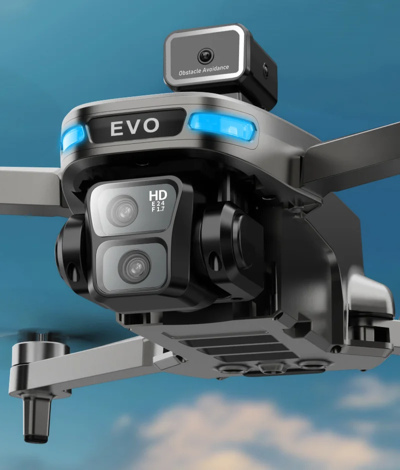 Drone RC de photographie aérienne SG901 Max HD, moteur sans balais, quadricoptère pliable pour éviter les obstacles avec 3 batteries 10