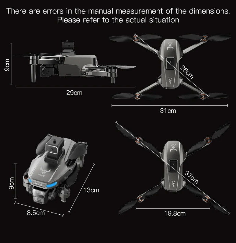 Drone RC de photographie aérienne SG901 Max HD, moteur sans balais, quadricoptère pliable pour éviter les obstacles avec 3 batteries 23