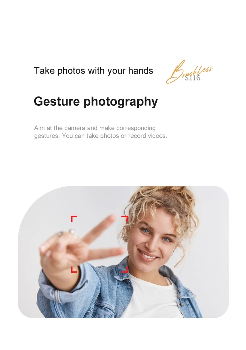 Drone télécommandé S116 à double objectif, quadricoptère anti-obstacles, 1 batterie, noir 11