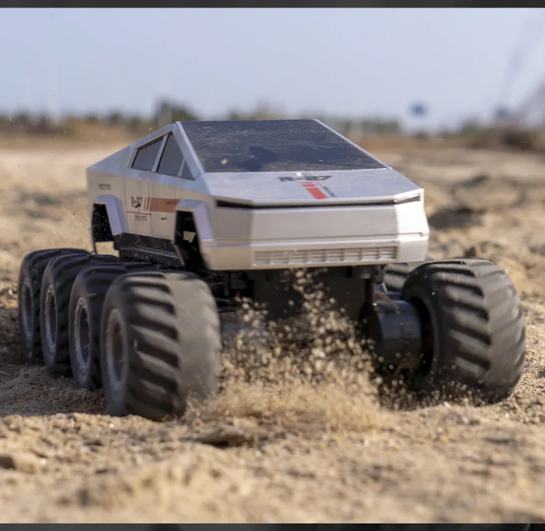 Voiture télécommandée amphibie Q218 8WD étanche, télécommande 2,4 GHz, véhicule tout-terrain à chenilles, batterie simple - Noir 21