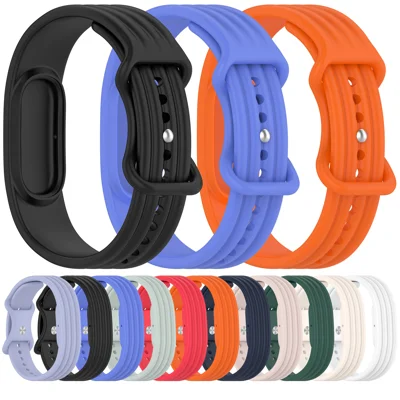 Voor Google Fitbit Air Siliconen Band Snellos Systeem Vervangende Band - Wit