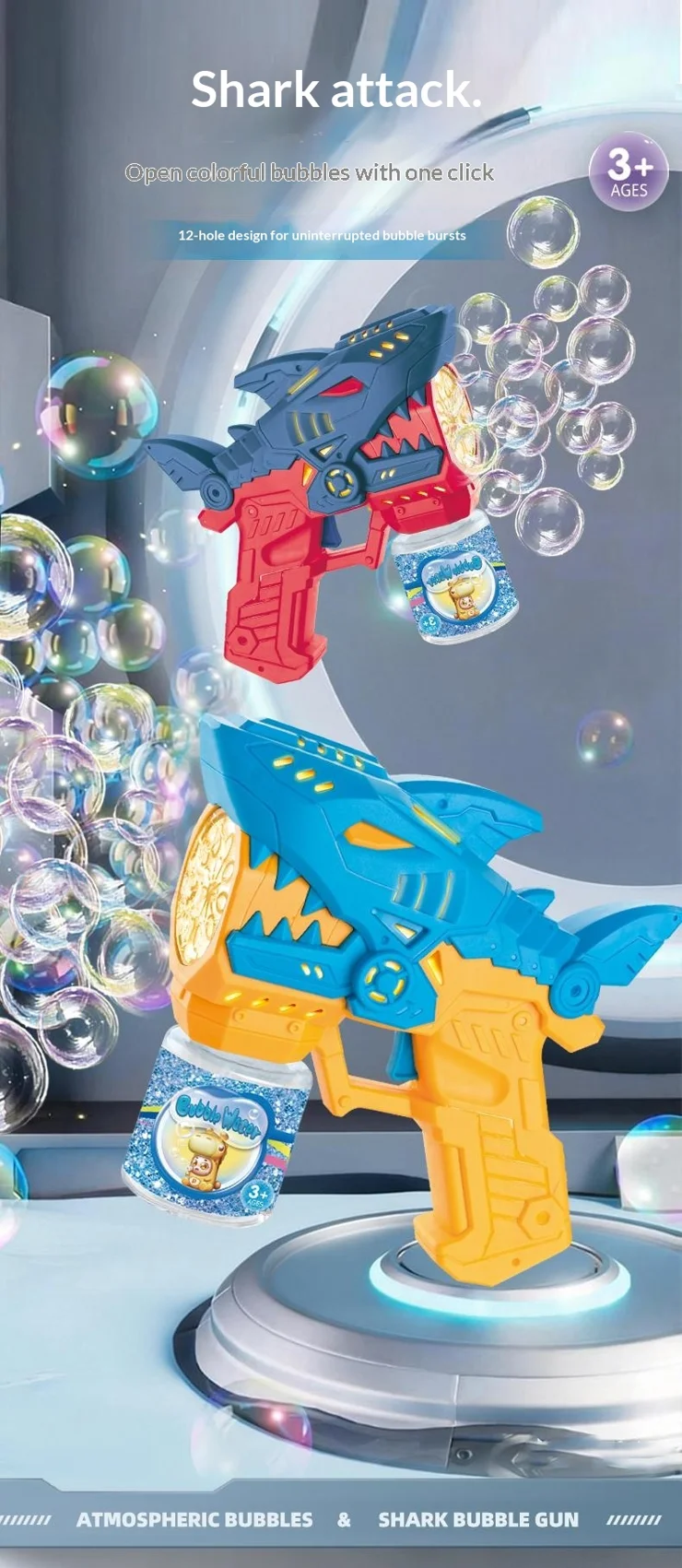 Machine A Bulles Pour Enfant Lot 2 Pistolets à Bulles EagleStone - Automatique LED - 4 Solutions Incluses - Jouet Enfants Extérieur Pistolets Bulles Automatiques Led Enfants Fête Anniversaire Machine A Bulles Pour Enfant Lot 2 Pistolets à Bulles EagleStone - Automatique LED - 4 Solutions Incluses - Jouet Enfants Extérieur Pistolets Bulles Automatiques Led Enfants Fête Anniversaire