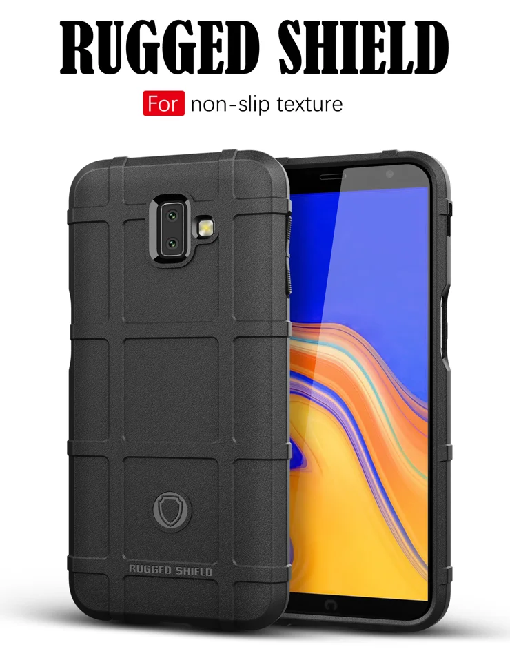 Anti-shock Square Grid Texture Soft TPU Phone Case for Samsung