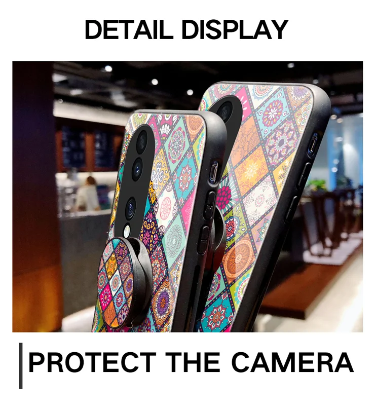 Custodia Per Honor 70 Pro A Doppio Strato In PC E TPU Con Paraurti E Supporto Rosso  S2 493460201