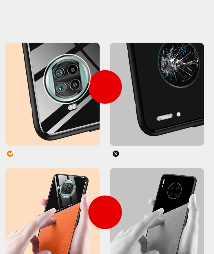 Xiaomi Mi 10t Lite Mi 10i Back Camera Glass Back Cover Mi10i