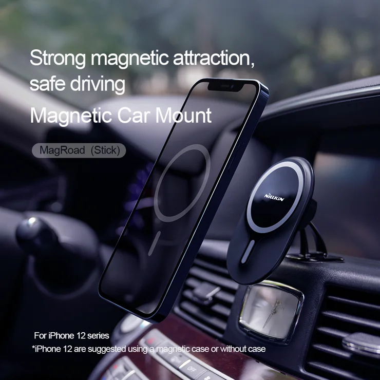 NILLKIN Lite Magnetic Wireless Charger Fast Charging Car Phone