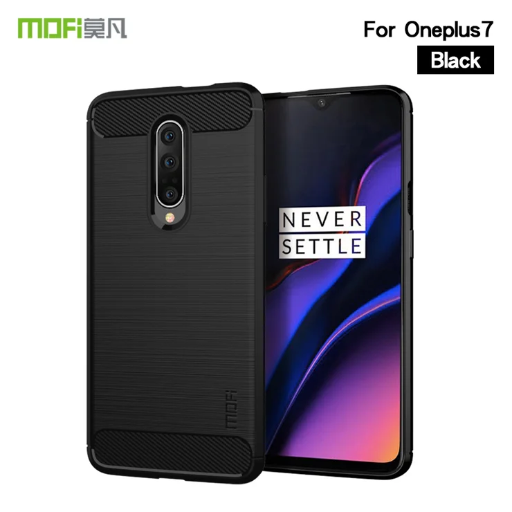 MOFI Carbon Fiber Brushed TPU Protective Phone Case for