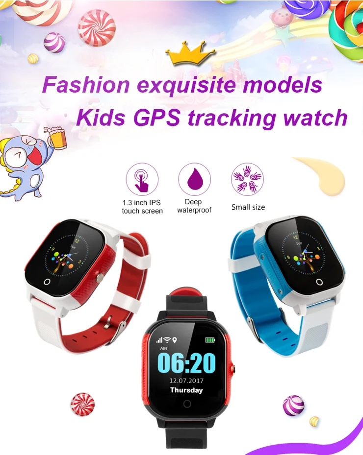Locator Tracker Fa23 Smartwatch FA23 Two Way Voice Calling Touch
