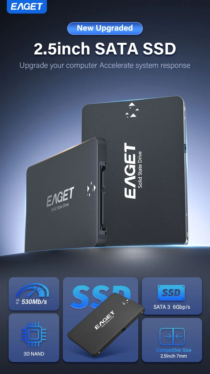 PCパーツ Eaget 120Gb x 5個セット