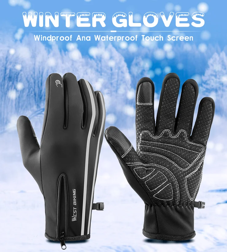 Guanti Touch Screen Invernali | Impermeabili, Termici, Anti-Scivolo | Per Uomo E Donna - Foto 5