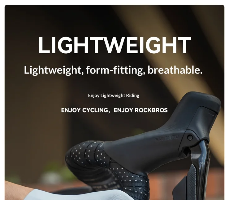 Gants de Cyclisme Rockbros Demi-Doigt - Hommes & Femmes