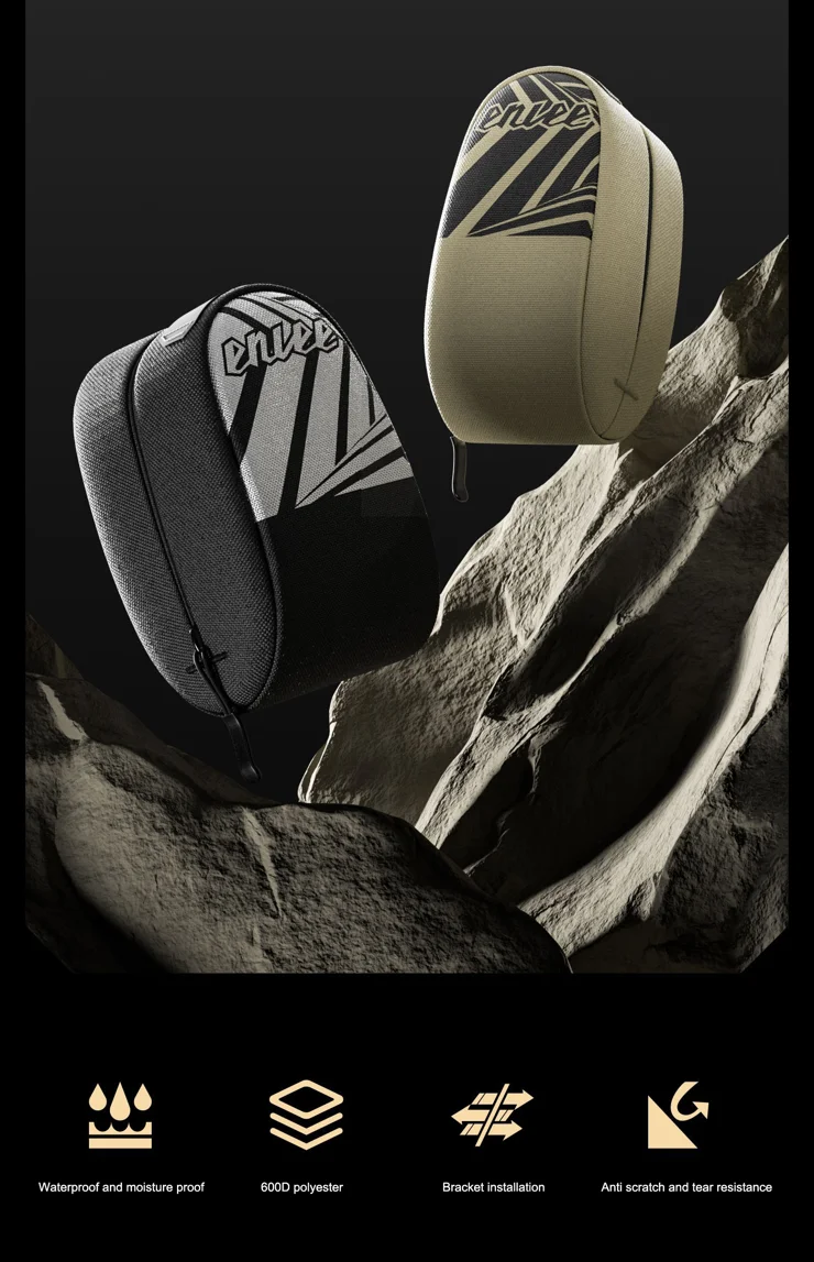 Borsa Per Telaio Bici Impermeabile - Con Supporto Telefono Touchscreen, EVA, Per MTB E Strada