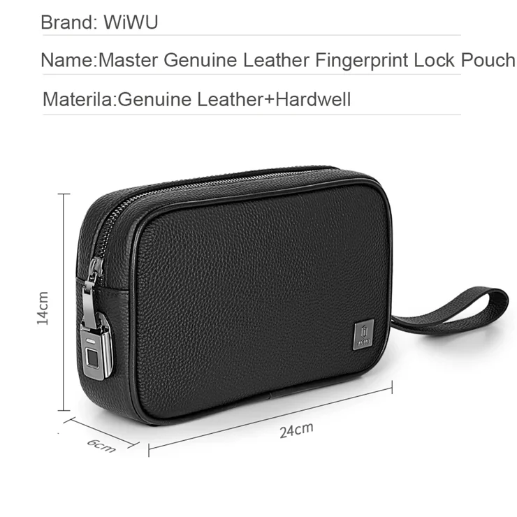 Wholesale Customize WIWU Master Fingerprint Lock Storage Bag 