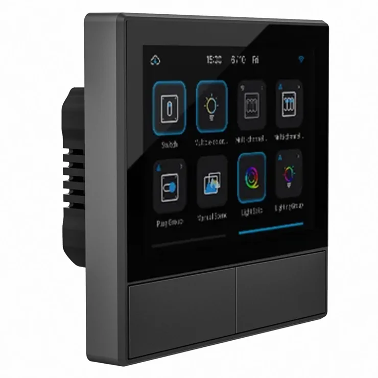 SONOFF SONOFF NSPanel WiFi Smart Thermostat Wall Switch EU US Temperature Display All-in-One Remote Controller With Alexa Google Home - Foto 5