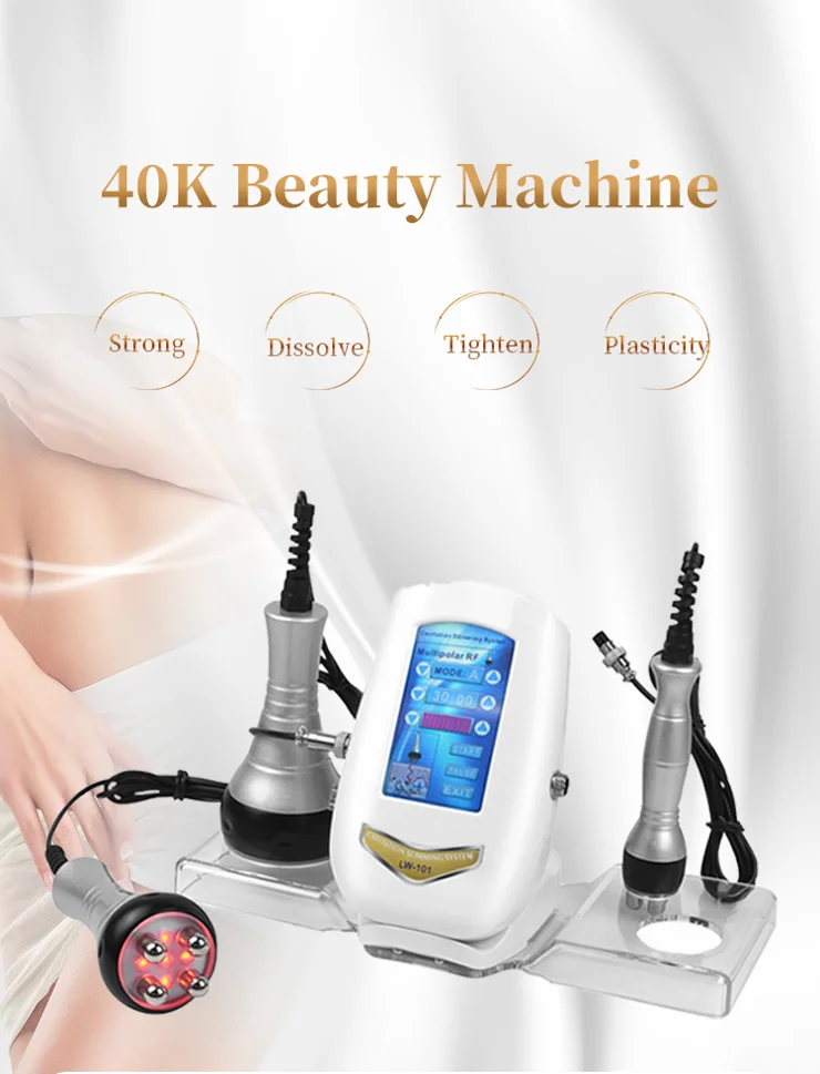 Appareil De Cavitation Et Radiofréquence 40k - Nightngo, 5 Têtes, Occasion, Soin Anti-cellulite
