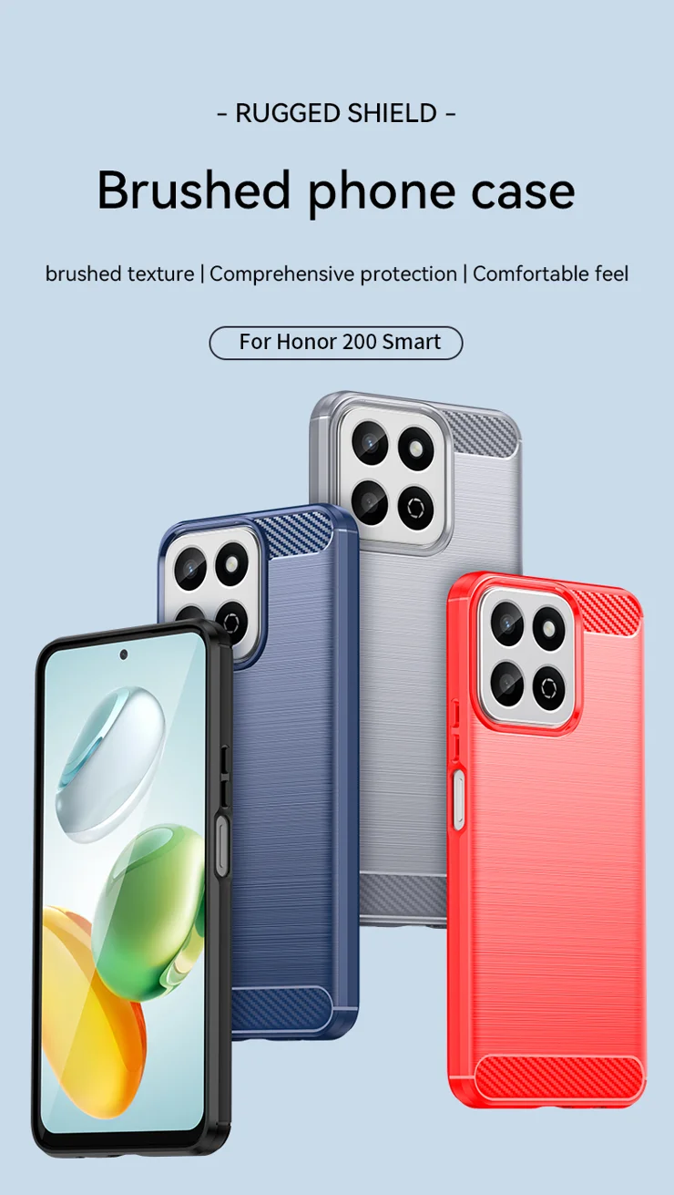 For Honor 200 Smart 5G/Honor X7c (4G/5G) Case With Slide Camera Cover, Military Grade Shockproof Protective Cover With 360° Rotating Ring Stand