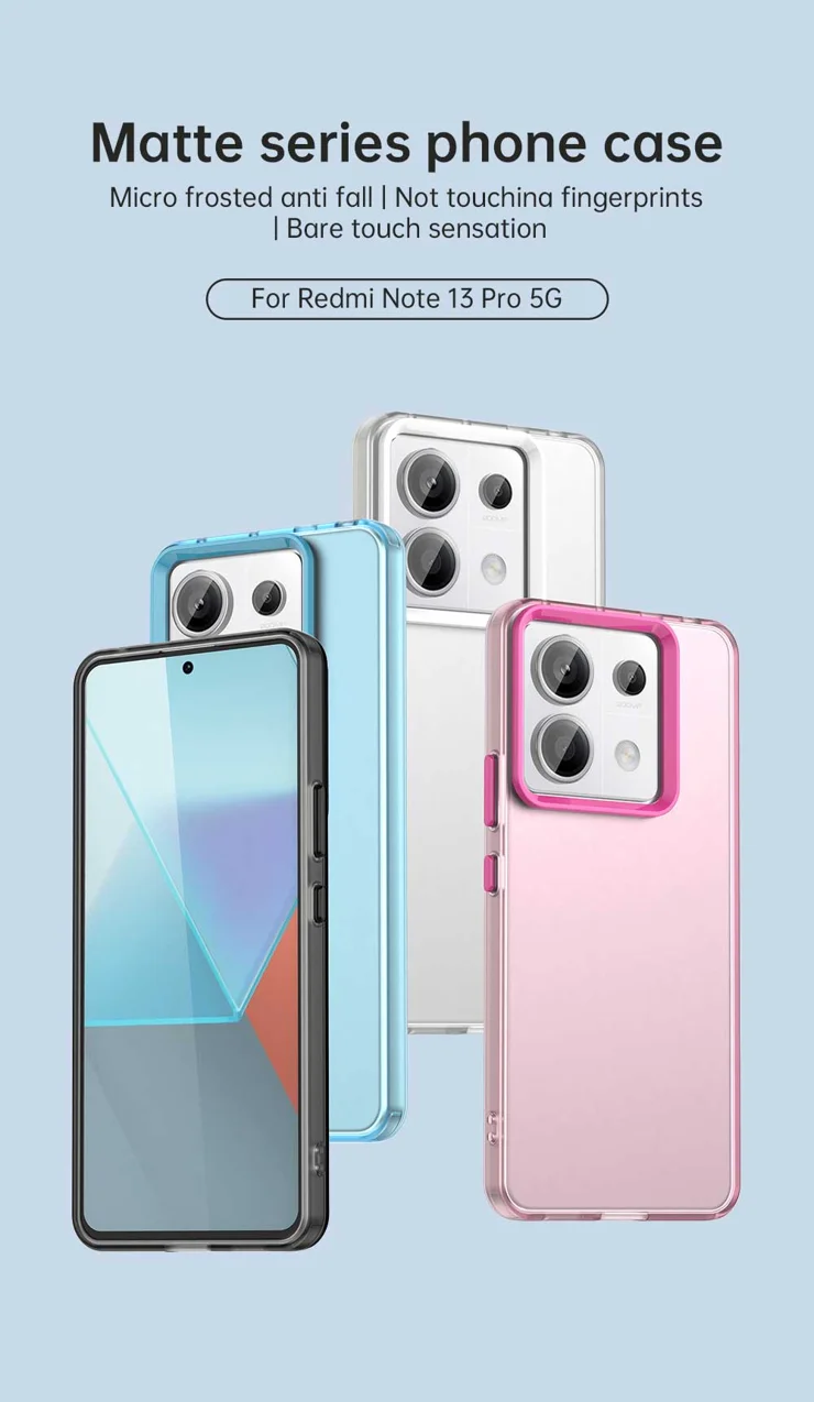 ONEFLOW Custodia blindata compatibile con Xiaomi Redmi Note 10 Pro, custodia antiurto per attività all'aperto, custodia con protezione fotocamera e schermo, Horizon - Blu
