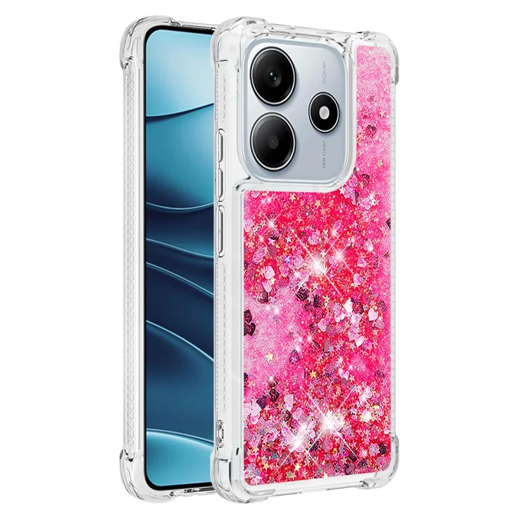 For Xiaomi Redmi Note 14 5G TPU Case Glitter Quicksand