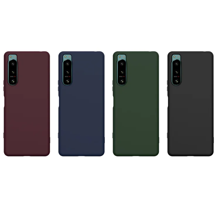 BRAND SET Cover Magnetica per Sony Xperia 5 V Compatibile con Mag-Safe, Resistente ai Graffi con Fodera in Microfibra, Silicone Cellulare Custodia per Sony Xperia 5 V (Verde scuro