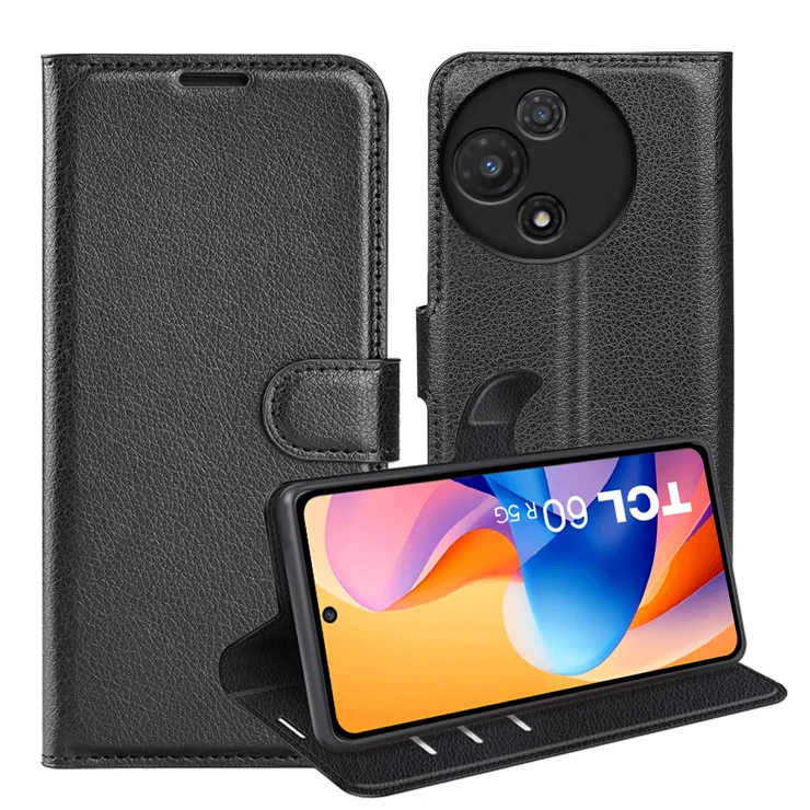 WBWONE Cover a Libro per TCL 40 R 5G (TCL 40R 5G) Case,Flip Caso in PU Pelle Premium Portafoglio Custodia [Kickstand] [Slot per Schede] [Chiusura Magnetica]. Azzurro