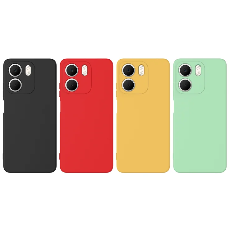 HONLEN Custodia per OPPO A5X (6.67 Inches), Cover Morbida in Silicone TPU, Design del Telaio Galvanico - Bianco