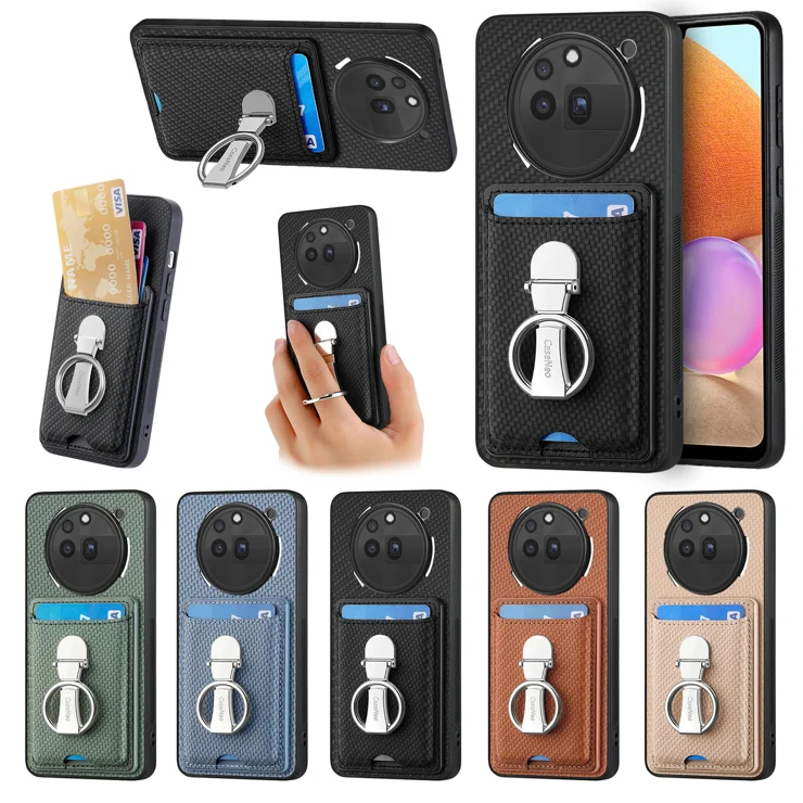 BAILI Custodia a portafoglio per Nothing Phone 3A Pro, [Chiusura