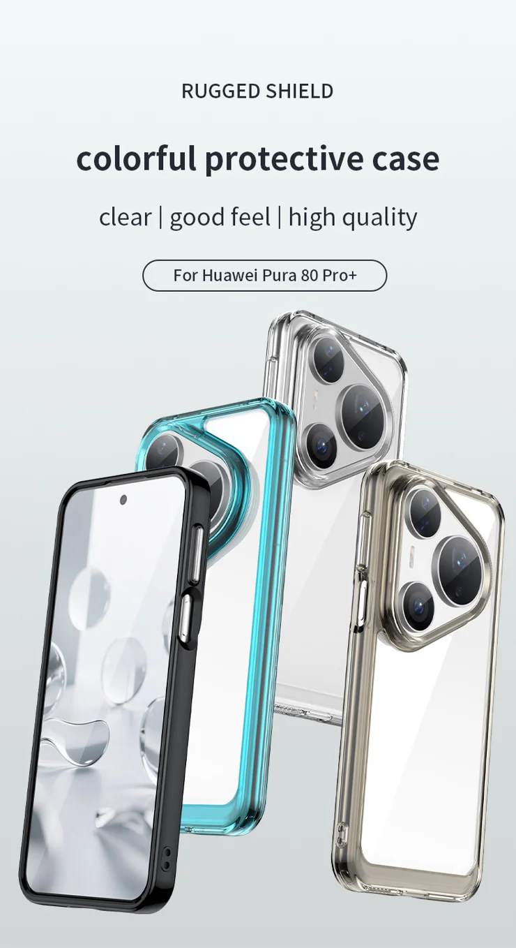 QULLOO Pour Huawei Pura 80 Ultra Verre Trempé, [2+2 Pièces] Protection