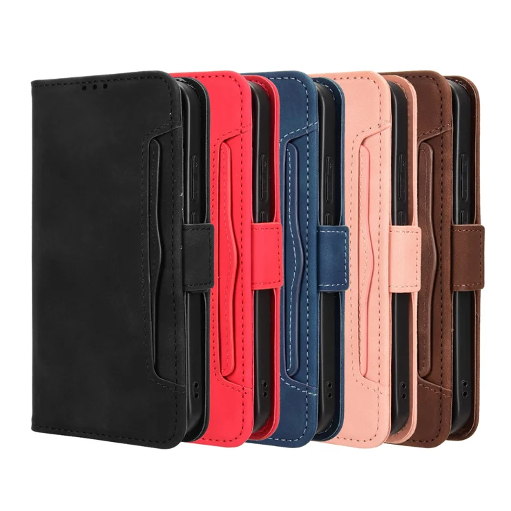 Étui Pour Realme GT Neo 5 Fentes Pour Cartes Housse De Protection Flip Cuir Foxdock Violet