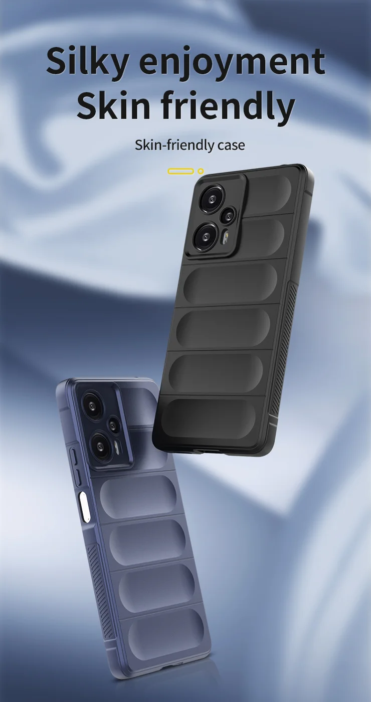 Coque Arrière En Gel TPU Noir Mat Pour Xiaomi Poco F5 5G / Note 12 Turbo - Protectrice Et élégante