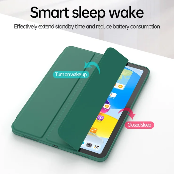 ODQQDO Custodia Pieghevole Per Tablet H 10 13a Gen (2023/2025) - Cover Rigida Con Auto Wake/Sleep, Angoli Regolabili