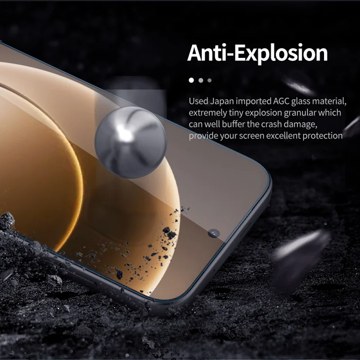 Pellicola protettiva in vetro temperato trasparente Avizar per Oneplus 7T