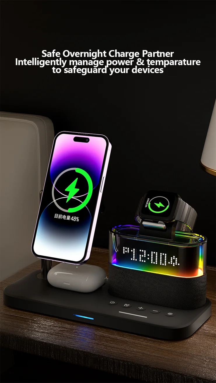 Wireless Charger Can You Charge Your Airpods Overnight C09