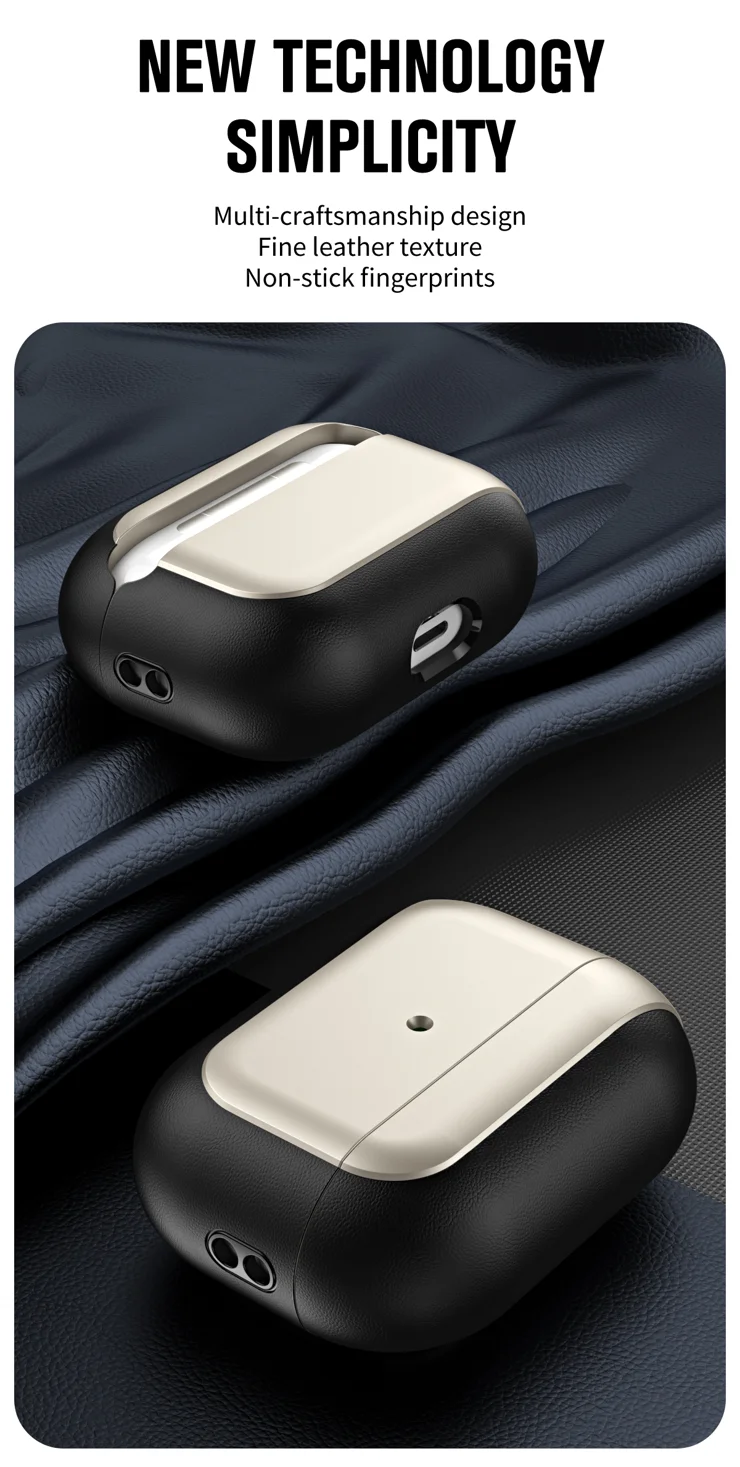 For Apple AirPods Pro Earphone Case Electroplating Protective