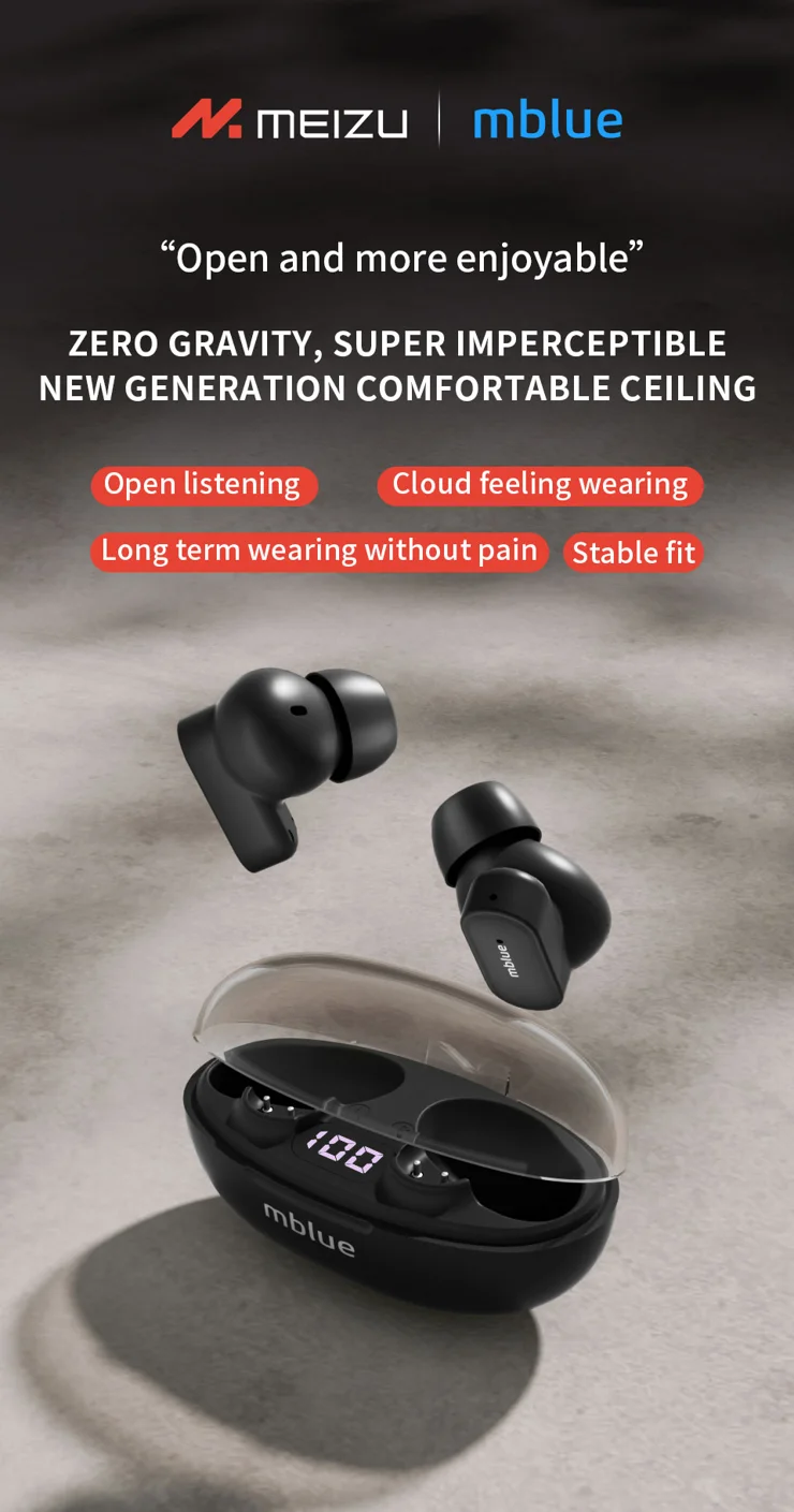 MBLUE AR01 TWS Bluetooth-compatible Earphones Low - Main Image
