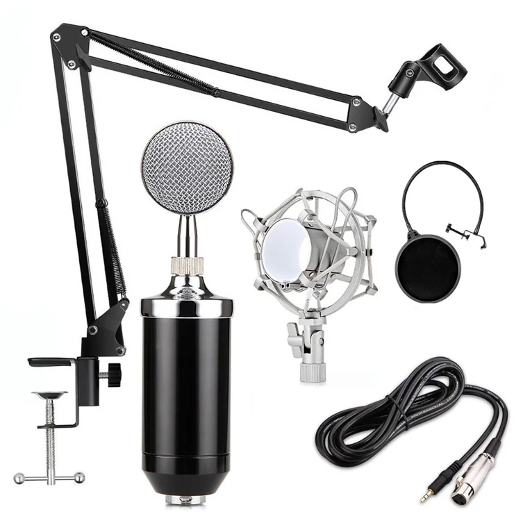 BM-3000 Condenser Microphone Kit Professional Vocal Studio