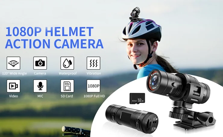 Sports Action Caera WiFi HD 1080P With The Lowest Cost In The Arket - Action Caera And Action Caera 4K Price - Foto 2