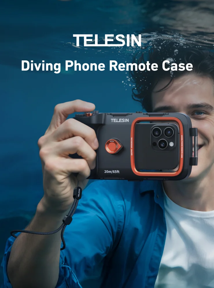Coque étanche Universelle TELESIN Pour Téléphone - Plongée Snorkeling - Neuf
